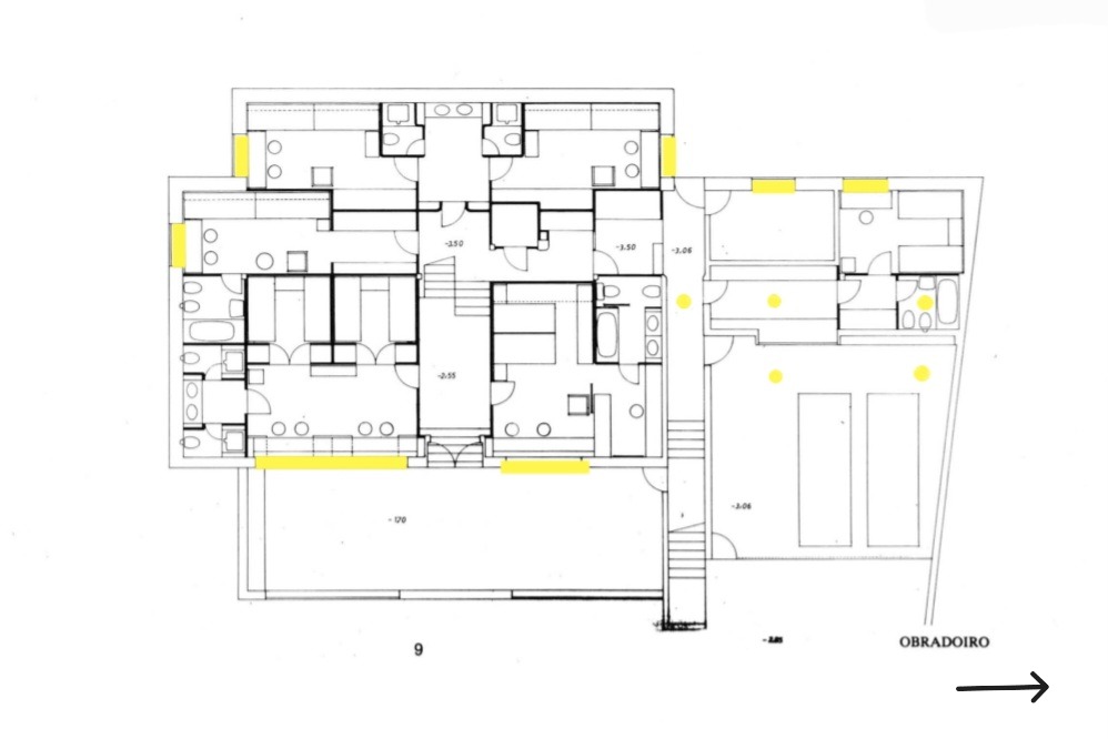 PLANTA -1 (Plano extraido de Obradoiro 09)